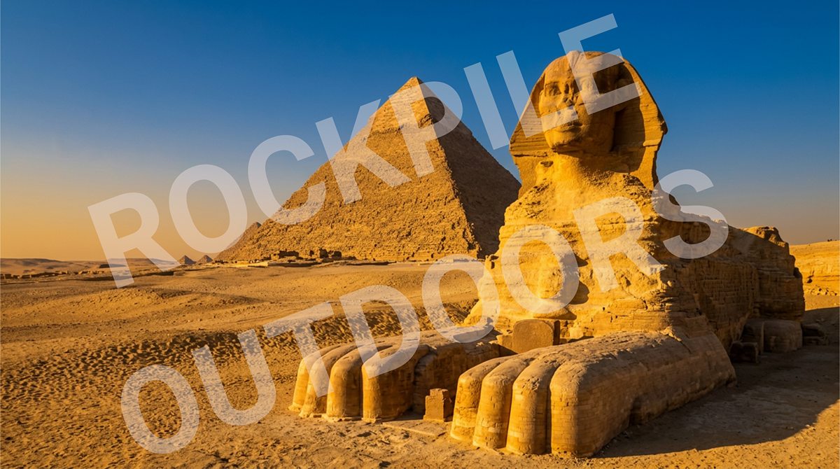 The Sphinx and Pyramid