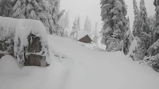 Mt. Spokane Winter Trail 6 Cabin