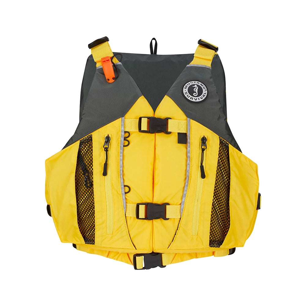 Mustang Solaris Foam Life Vest - M/L - Yellow/Grey [MV807002-222-M/L]