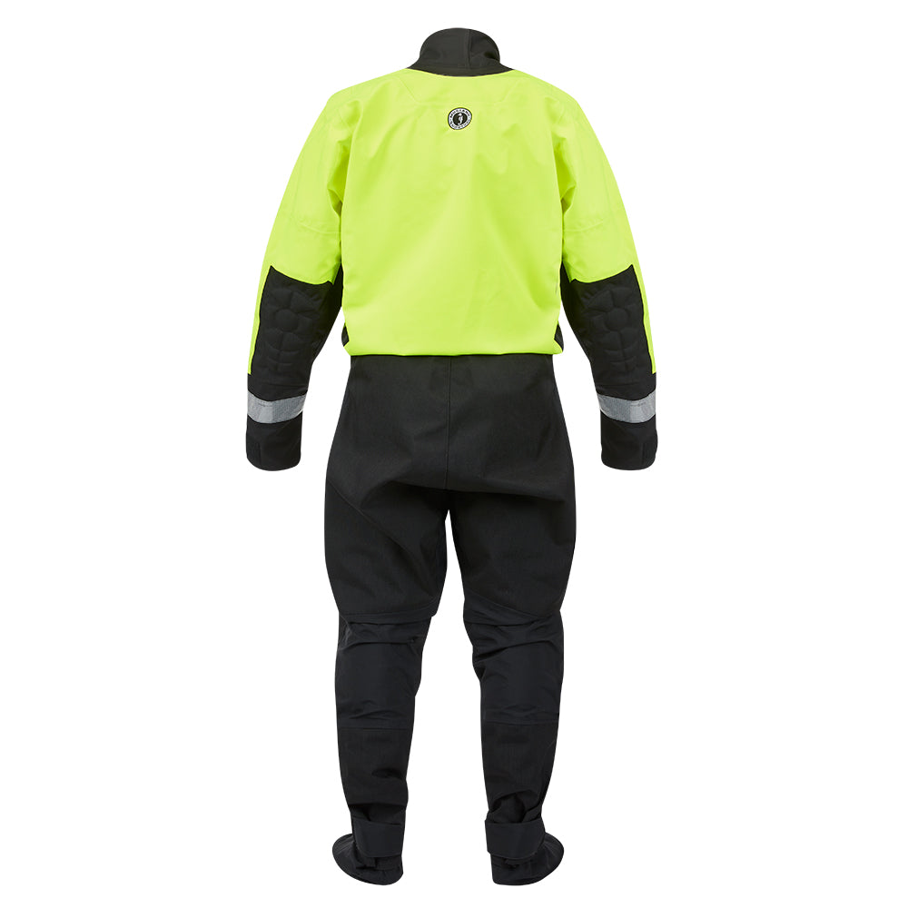 Mustang MSD576 Water Rescue Dry Suit - Fluorescent Yellow Green-Black - Medium [MSD57602-251-M-101]