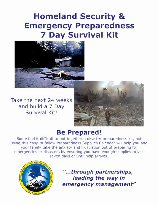 Emergency Preparedness 7 Day Survival Kit PDF