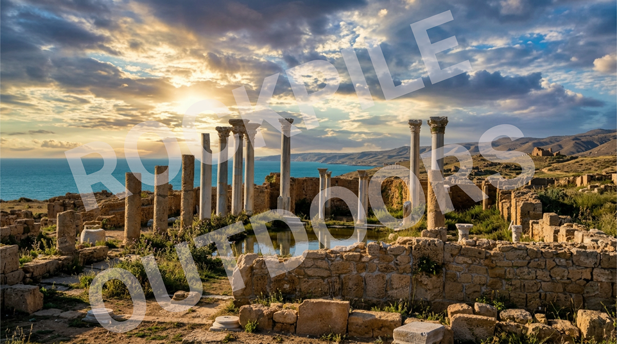 Ancient Ruins on the Cliff