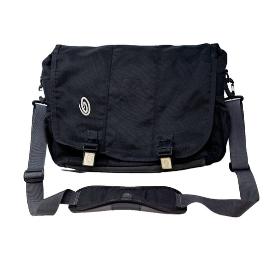 Timbuk2 Padded Laptop Bag Black Size Medium with REI Strap, Travel Bag