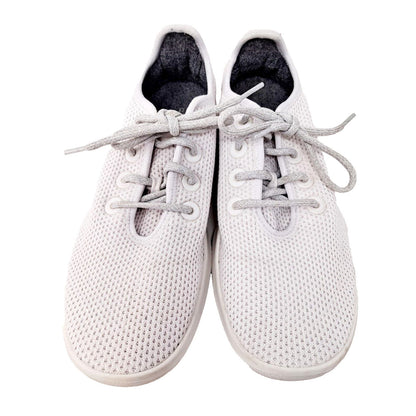 Allbirds Women’s Tree Runner Shoes Size 10 TR W10 Kaikoura White Mesh Lace Up