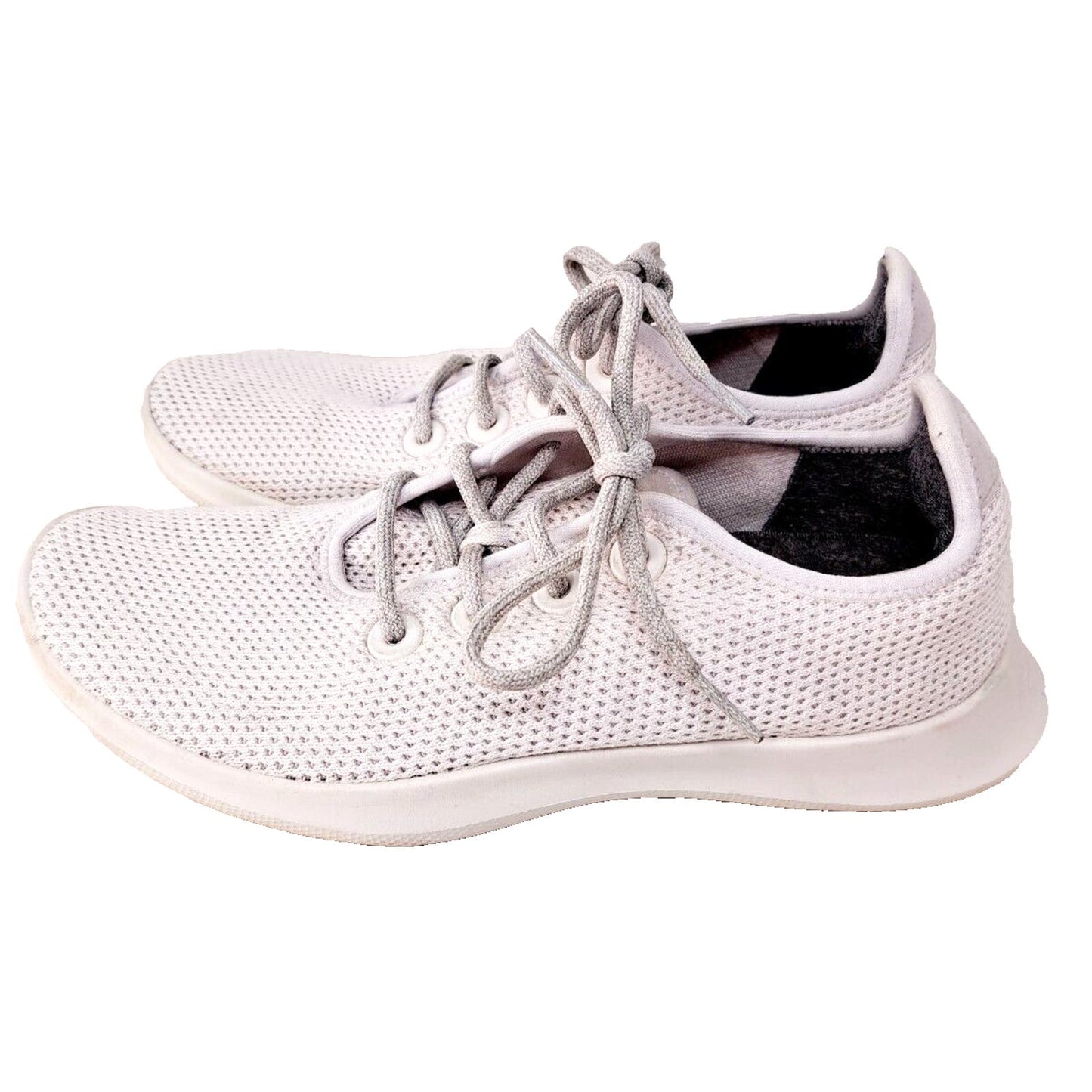 Allbirds Women’s Tree Runner Shoes Size 10 TR W10 Kaikoura White Mesh Lace Up