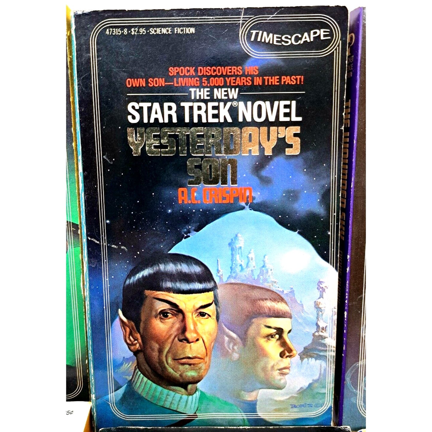 Lot Of 11 Star Trek Timescape books and 1 Star Trek Adventure book