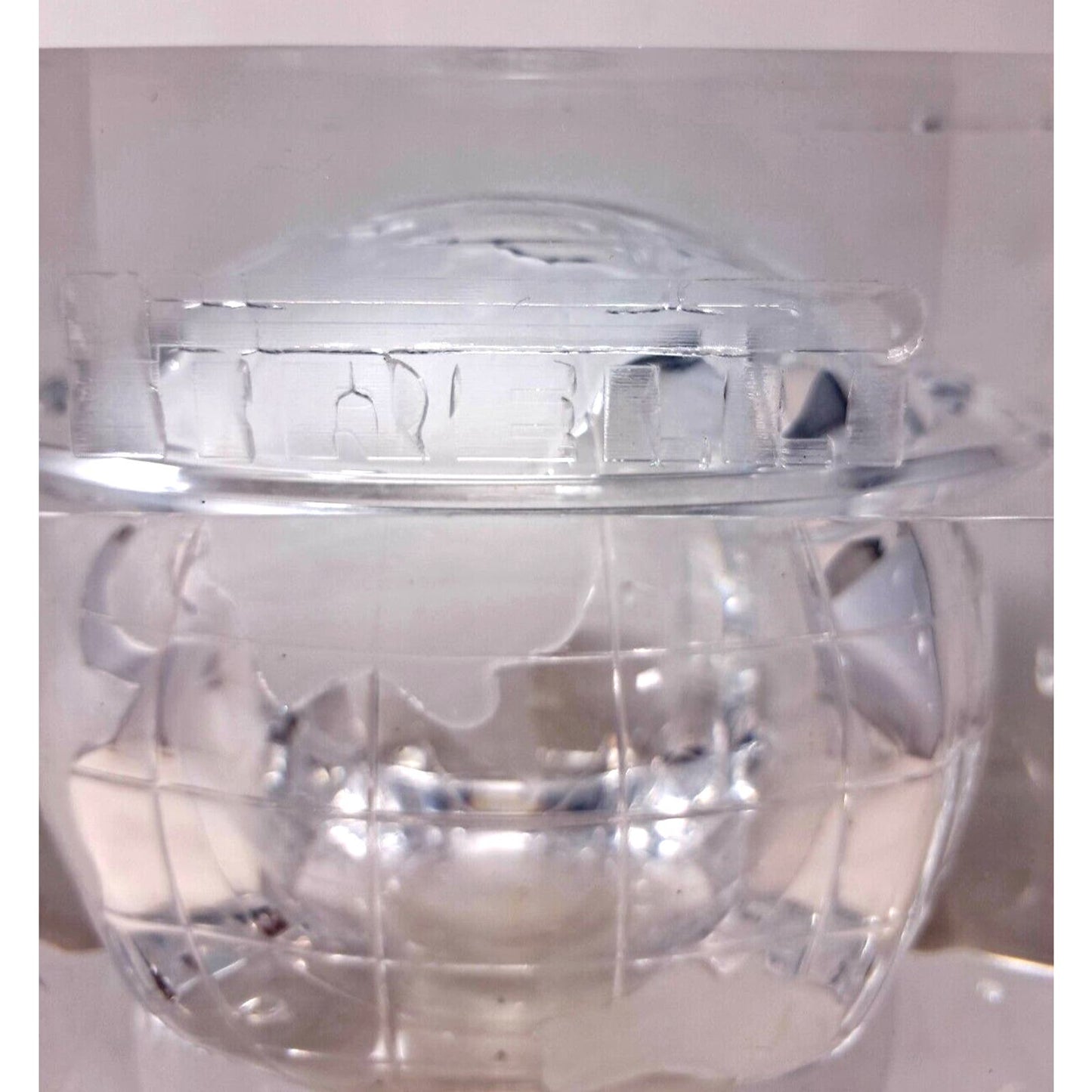 Pirelli Engraved Alessandro Albrizzi Designed Lucite World Globe Ice Bucket